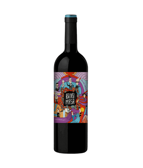 Vin rouge argentin - IG Los Chacayes - Bodega Mundo Revés - Asa Nisi Masa - Bonarda
