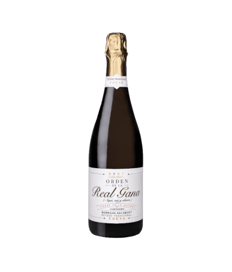 Vin pétillant espagnol bio - Bodegas Alcardet - Cuvée Real Gana Brut - Méthode traditionnelle