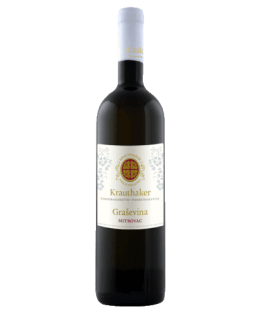 Vin blanc croate sec - Slavonie - Domaine Krauthaker - Cuvée Graševina Mitrovac